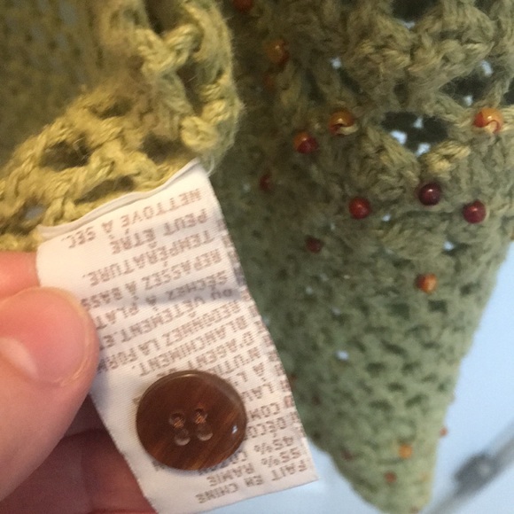 Green crochet top - Picture 7 of 8